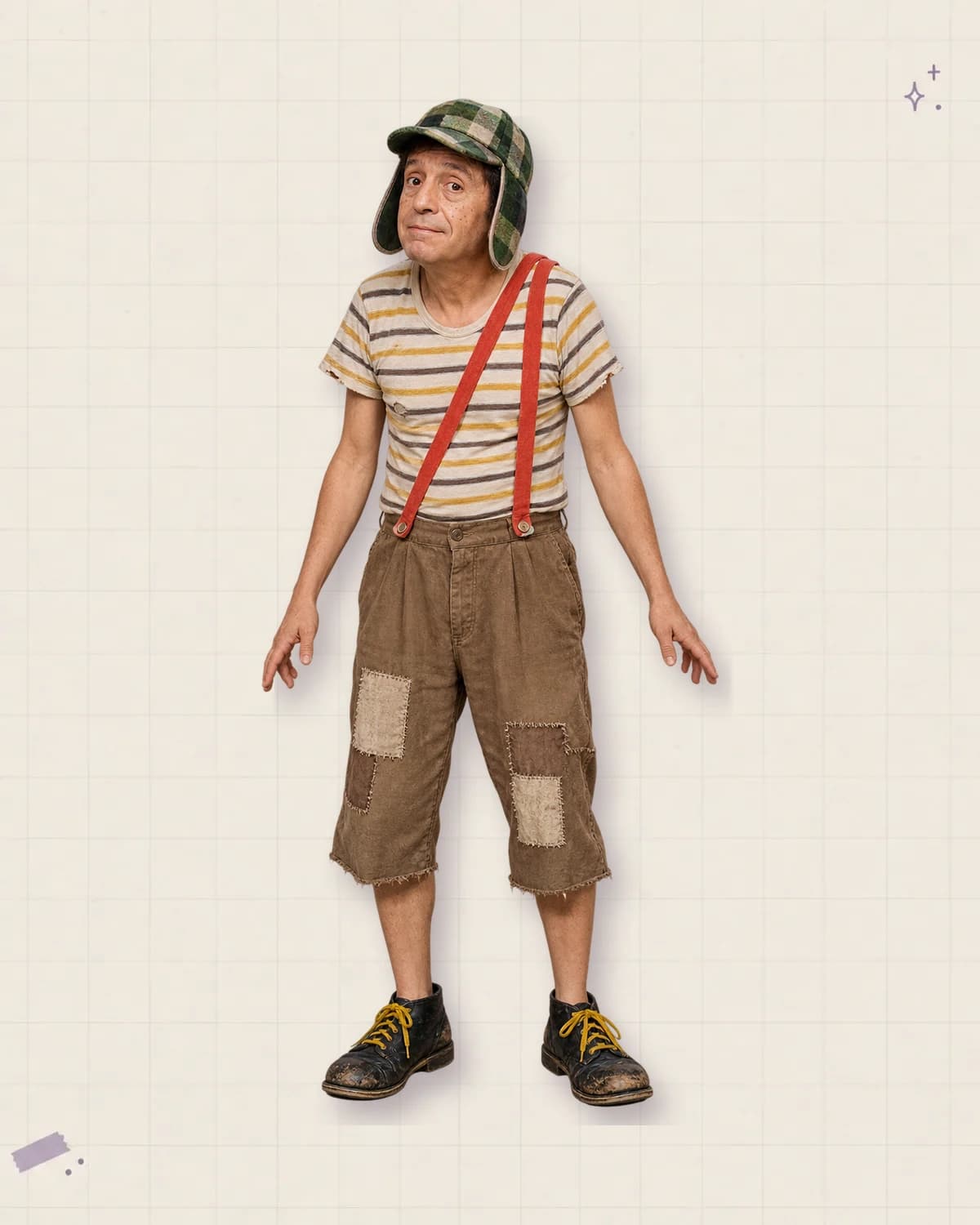 Composição editorial de Chaves