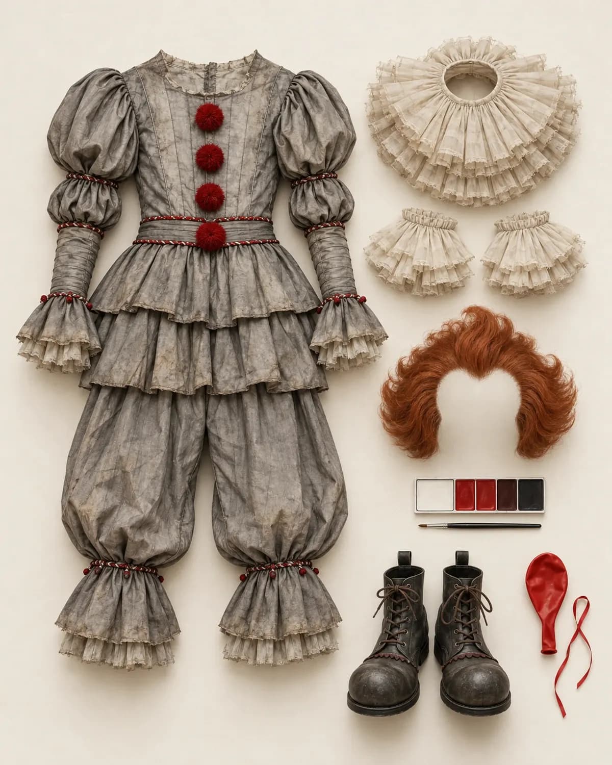 Peças montadas para Pennywise — It (2017)
